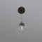 Ekena Millwork Berkshire PVC Ceiling Medallion (Canopies up to 4 1/2"), 10"OD x 3 1/2"ID x 3/4"P, Metallic Charcoal CMP10BECCH - alternate 8